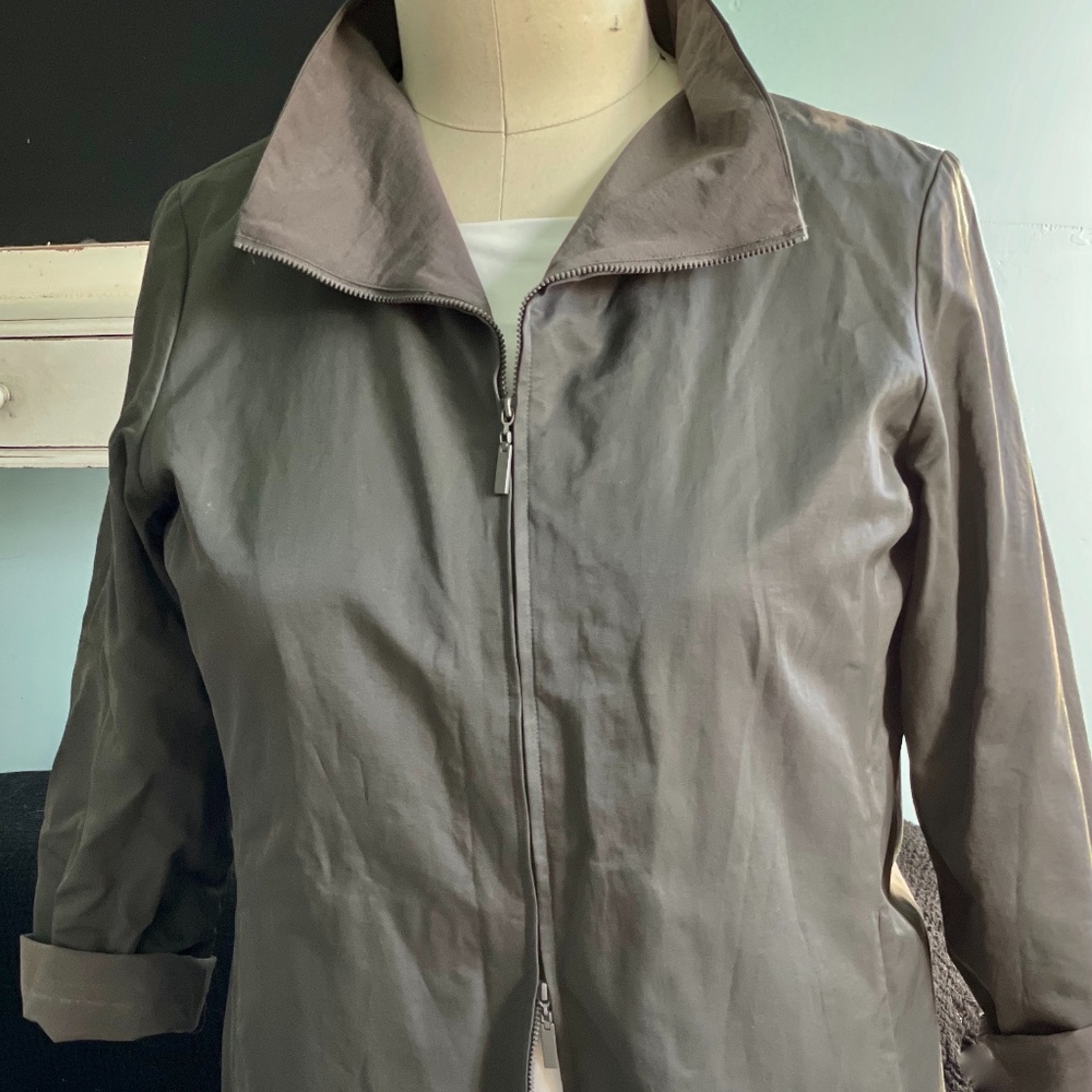 Eileen Fisher Lightweight Car/Trench/Rain Coat